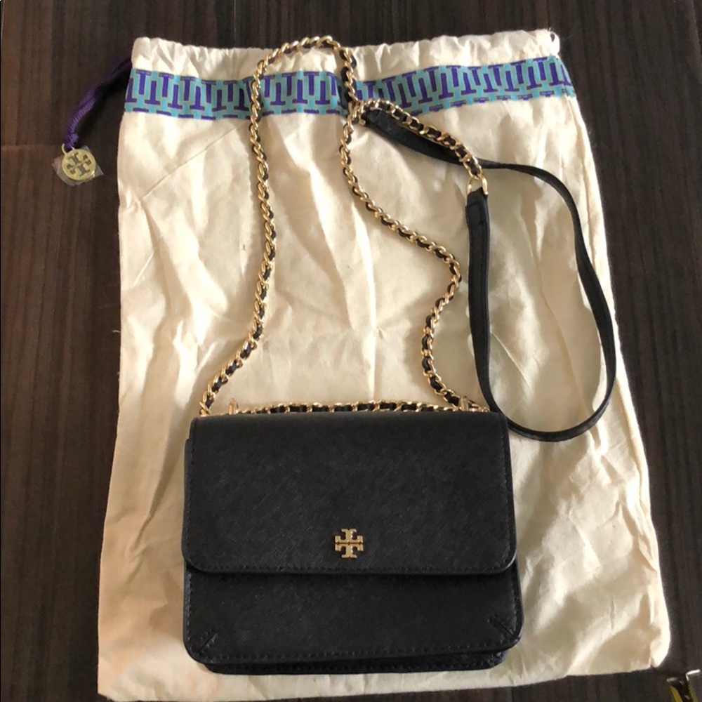Tory Burch Mini Black Crossbody Bag